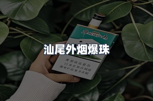汕尾外烟爆珠